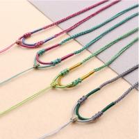 Fashion Ketting Cord, Nylon Polypropyleen, handgemaakt, mode sieraden & uniseks, meer kleuren voor de keuze, 3mm, Per verkocht Ca 14.57 inch Strand