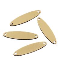 Gioielli d'oro riempito, Gold-filled, 14K pieno d'oro, DIY, 24x6.20x0.50mm, Foro:Appross. 1.8mm, Venduto da PC