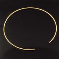 Gefüllte Goldschmuck, gold-gefüllt, 14K goldgefüllt, DIY, 1.25mm, Innendurchmesser:ca. 65mm, verkauft von PC