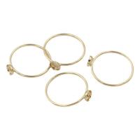 Bijoux en or remplie, Doublé or, 14K rempli d’or, DIY & normes différentes pour le choix, Taille:5-8, Vendu par PC