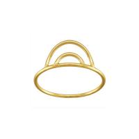 Gefüllte Goldschmuck, gold-gefüllt, 14K goldgefüllt, DIY & verschiedene Größen vorhanden, 1mm, Größe:5-9, verkauft von PC