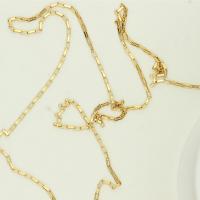 Gefüllte Goldschmuck, gold-gefüllt, 14K goldgefüllt, DIY & Kastenkette, 1.25mm, verkauft von m