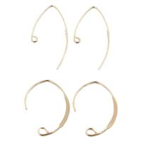 Zlaté šperky naplněné, Gold naplněné, 14K plněné zlatem, DIY & různé styly pro výběr, Otvor:Cca 2.8mm, Prodáno By Pair