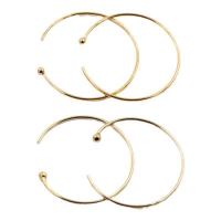 Gold Filled Earring Hook Letter C 14K gold-filled DIY Sold By Pair