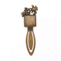 Zinc Alloy Bookmark Findings with Steel antique brass color plated DIY nickel lead & cadmium free Sold By PC