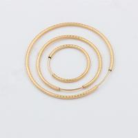 Doublé or Composants Hoop boucles d'oreilles, 14K rempli d’or, DIY & normes différentes pour le choix, Vendu par paire