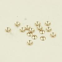 Goud gevulde Bead Cap, 14K met goud gevuld, DIY & verschillende grootte voor keus, Gat:Ca 0.73mm, Verkocht door PC