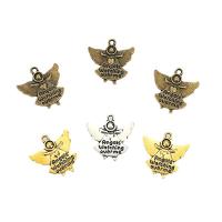 Zinc Alloy Pendants Angel plated vintage & DIY nickel lead & cadmium free Approx Sold By Bag