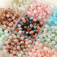 Handgemaakte Lampwork Beads, Ronde, DIY, meer kleuren voor de keuze, 10mm, 50pC's/Bag, Verkocht door Bag