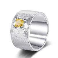 Bague en laiton, bijoux de mode & pour femme & avec strass, protéger l'environnement, sans nickel, plomb et cadmium, 10mm, Vendu par PC