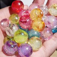 Acrylic Jewelry Beads Round DIY 16mm Sold By Bag