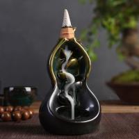 Backflow Incense Burner Porcelain half handmade for home and office & durable Sold By PC