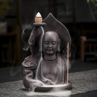 Backflow Incense Burner Porcelain handmade for home and office & durable & multifunctional Sold By PC