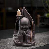 Backflow Incense Burner Porcelain handmade for home and office & durable & multifunctional Sold By PC