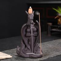 Backflow Incense Burner Porcelain handmade for home and office & durable & multifunctional Sold By PC