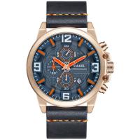 Reloj de Pulsera para Hombre, Cristal orgánico, Resistente al agua de la vida & Joyería & multifuncional & movimiento japonés, más colores para la opción, 48x13mm, longitud aproximado 180-220 mm, Vendido por UD