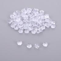 plastic earnut Oordopjes, Plum Blossom, DIY, wit, 4.50x3mm, 10000pC's/Bag, Verkocht door Bag