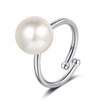 Anello in ottone, with Shell Pearl, gioielli di moda & per la donna, assenza di nichel,piombo&cadmio, 10mm, Venduto da PC