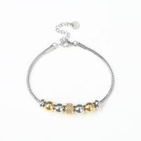 Bracciale gioielli in acciaio inossidabile, 304 acciaio inox, with 4cm extender chain, per la donna, nessuno, 2mm, Lunghezza 16.5 cm, Venduto da PC