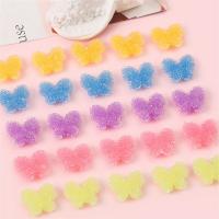 Resin Jewelry Beads Butterfly DIY Approx 2mm Sold By PC