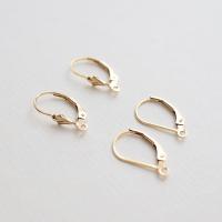 Gefüllte Goldschmuck, gold-gefüllt, 14K goldgefüllt, DIY & verschiedene Stile für Wahl, 16x9mm, verkauft von Paar