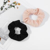 Hair Scrunchies Cloth handmade fashion jewelry & for woman 100mm Sold By PC