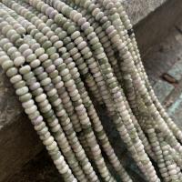 Lucky Stone Kraal, Abacus, gepolijst, DIY, gemengde kleuren, 2x4mm, Ca 135pC's/Strand, Verkocht door Strand