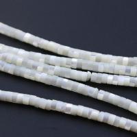 Mixed Edelsteen kralen, Top Shell, gepolijst, Andere vorm voor keuze & DIY, wit, Per verkocht Ca 39 cm Strand