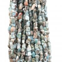 Mješoviti Gemstone perle, Larimar, Nuggetsi, uglađen, možete DIY, miješana boja, 5x9mm, Prodano Per Približno 38-40 cm Strand