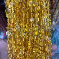 Natural Citrine Beads Nuggets polished DIY yellow Approx Sold By Strand