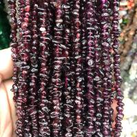 Natural Garnet Beads Nuggets polished DIY garnet Sold Per Approx 40 cm Strand