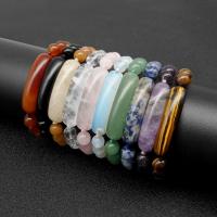 Quarz Armbänder, Natürlicher Quarz, Modeschmuck & verschiedenen Materialien für die Wahl & unisex & einstellbar, keine, Adjustable made of 18 8mm natural stone beads, verkauft per 18 cm Strang