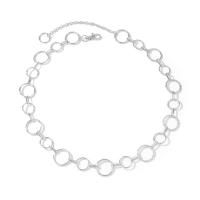 Body Chain Smycken, Zink Alloy, mode smycken & för kvinna, silver, nickel, bly och kadmium gratis, Längd Ca 35.5 inch, Säljs av PC