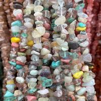 Gemstone Jewelry Beads Nuggets polished DIY mixed colors Sold Per Approx 80 cm Strand