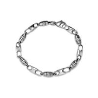 Stainless Steel smycken Armband, 316L rostfritt stål, Unisex, ursprungliga färgen, 6.50mm, Längd Ca 21 cm, Säljs av PC