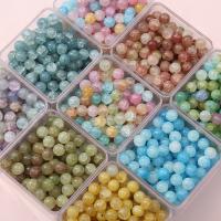 Handgemaakte Lampwork Beads, Ronde, DIY & verschillende grootte voor keus, gemengde kleuren, 50pC's/Bag, Verkocht door Bag