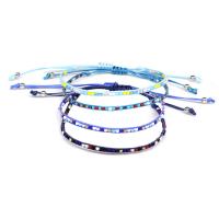 Seedbead Bracelet, le Céir, stíl tíre & do bhean, dathanna níos mó le haghaidh rogha, Fad Thart 5.9-11 Inse, Díolta De réir PC