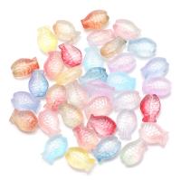 Fashion Glasperler, Fisk, du kan DIY, flere farver til valg, 10x14mm, 30pc'er/Bag, Solgt af Bag