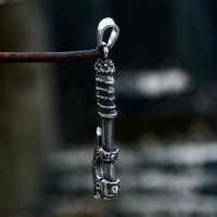 Stainless Steel Pendants 304 Stainless Steel Axe polished vintage & DIY original color Sold By PC