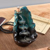 Backflow Incense Burner Porcelain handmade for home and office & durable Sold By PC