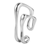 925 Sterling Zilver Earring Cuff, plated, voor vrouw & hol, meer kleuren voor de keuze, 11mm, Verkocht door PC