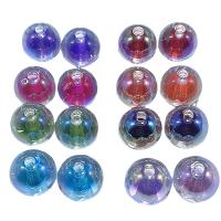 Acrylic Jewelry Beads Round DIY 16mm Sold By Bag