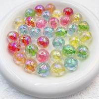 Plated Acrylic Beads Round DIY 16mm Sold By Bag