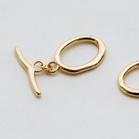 Fecho de alternância de liga de zinco, DIY, dourado, níquel, chumbo e cádmio livre, 18x14mm,21mm, vendido por Defina