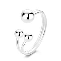 Sterling Silver Jewelry Finger Ring, 925 sterline d'argento, placcato argento chiaro, gioielli di moda & per la donna, assenza di nichel,piombo&cadmio, 8mm, Venduto da PC