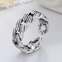 Bijoux de bague en argent sterling , Argent sterling 925, bijoux de mode & pour femme, protéger l'environnement, sans nickel, plomb et cadmium, 7mm, Vendu par PC