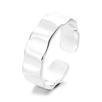 Sterling Silver Nakit Finger Ring, 925 Sterling Silver, modni nakit & za žene, nikal, olovo i kadmij besplatno, 6.5mm, Prodano By PC