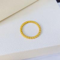 Acier titane bague, Plaqué d'or, normes différentes pour le choix & pour femme, Taille:6-10, Vendu par PC