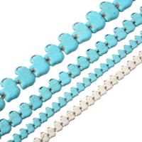 Synthetische Turquoise Kraal, DIY & verschillende grootte voor keus, meer kleuren voor de keuze, Lengte 40 cm, 10Strand/Lot, Verkocht door Lot