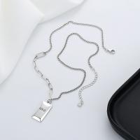 925 Sterling Silver Necklaces with 1.97inch extender chain Antique finish fashion jewelry & for woman nickel lead & cadmium free Length Approx 15.75 Inch Sold By PC